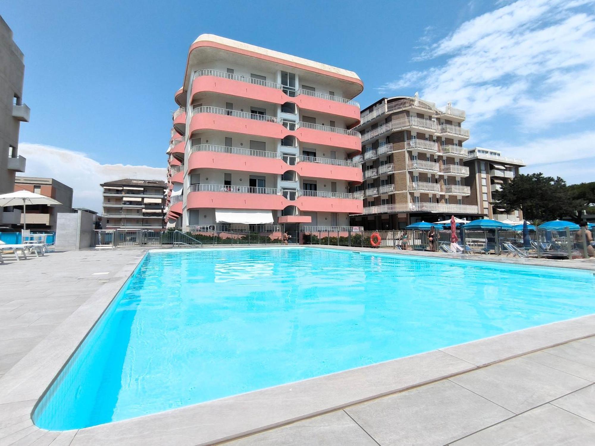 Ferienwohnung Apollo Fronte Mare Lido di Jesolo Exterior foto